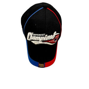 Patriots Hat 2003 AFC Conference Champions Super Bowl XXXVIII Locker Room Cap